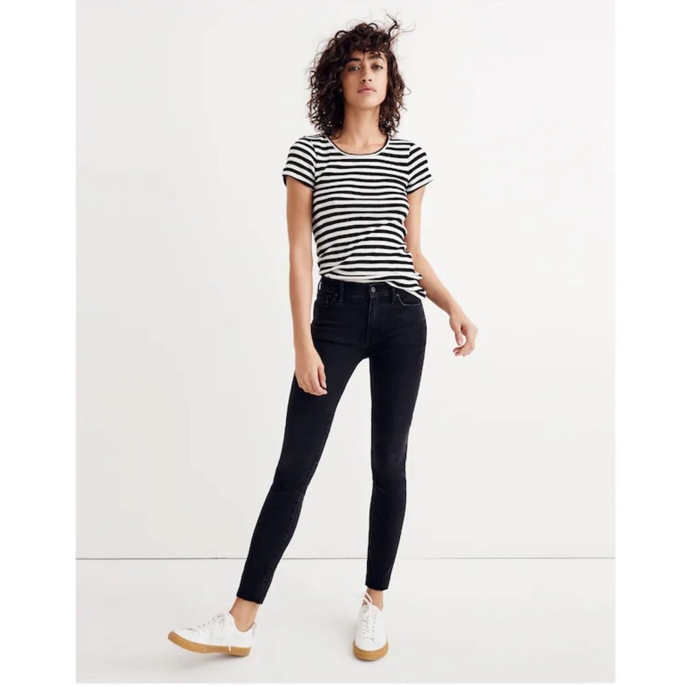 NWOT Madewell 9” High Rise Skinny Lunar Wash